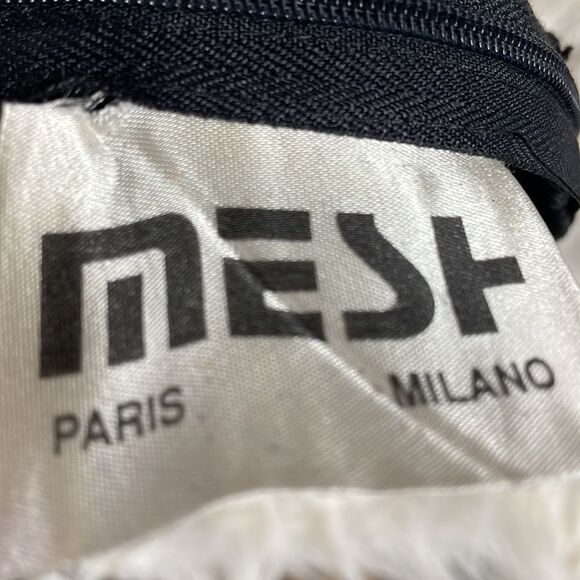 Ladies Black Goth Cocktail Dress, Vintage, Black, Sheer, Bell Sleeves - Picture 11 of 12